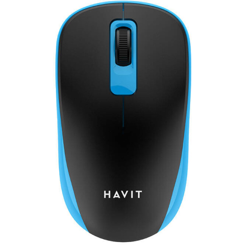 Havit Distributor - 6939119005757 - HVT246 - Havit MS626GT 2.4G wireless mouse (black-blue) - B2B homescreen