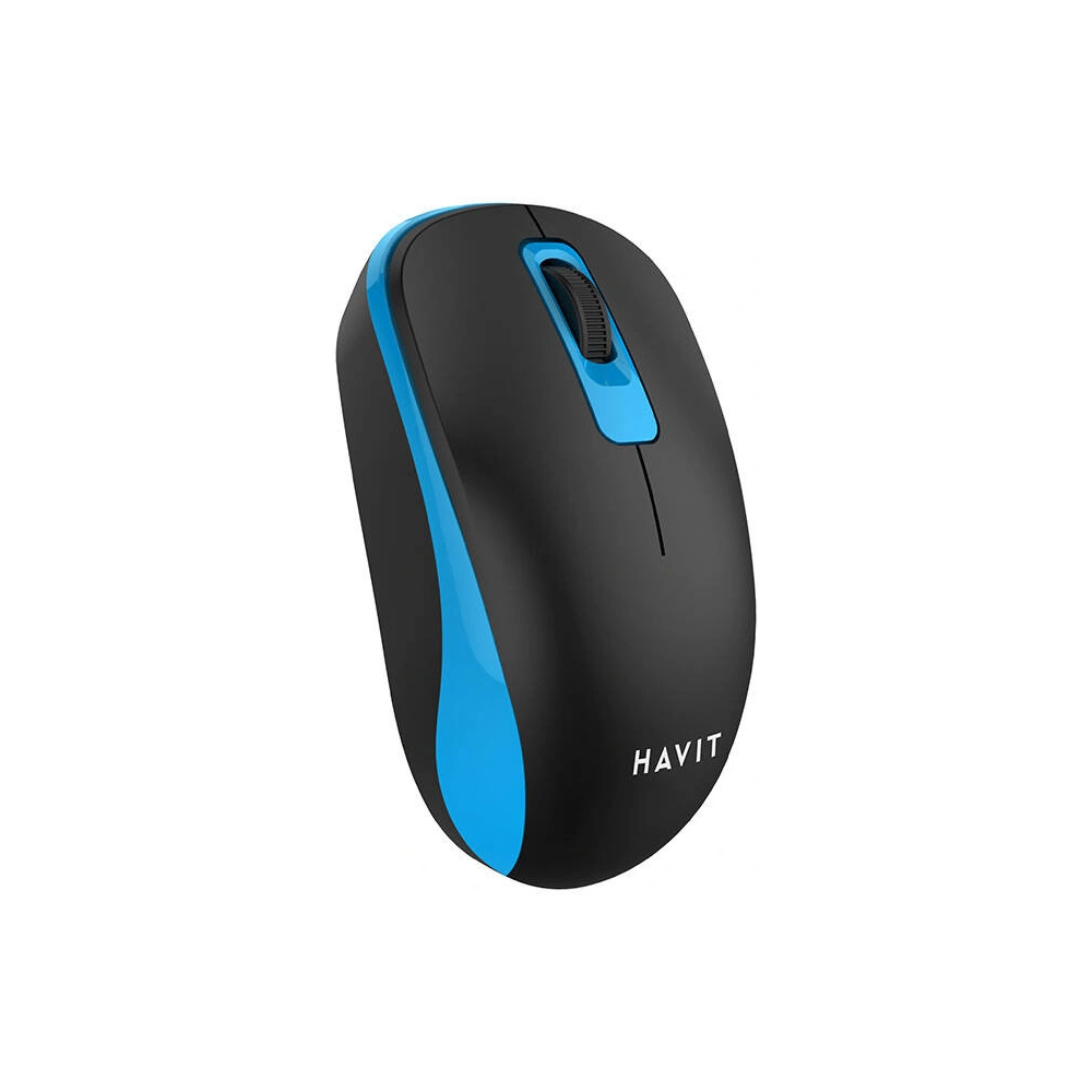 Hurtownia GSM - Bezdrátová myš Havit MS626GT 2.4G (černá-modrá) - HVT246 - {ean13} - Hurt
