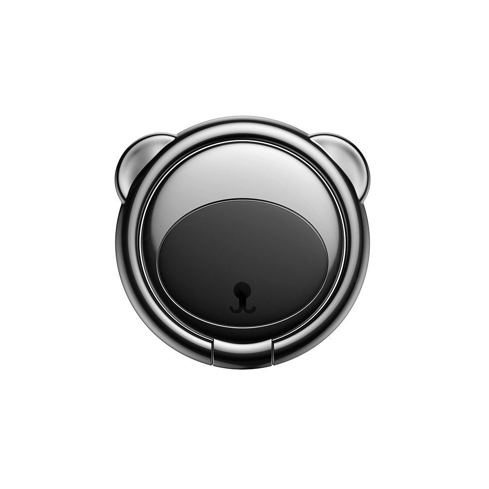 Wholesale Baseus Bear Ring Holder Black - BSU500BLK - {ean13} - Hurt