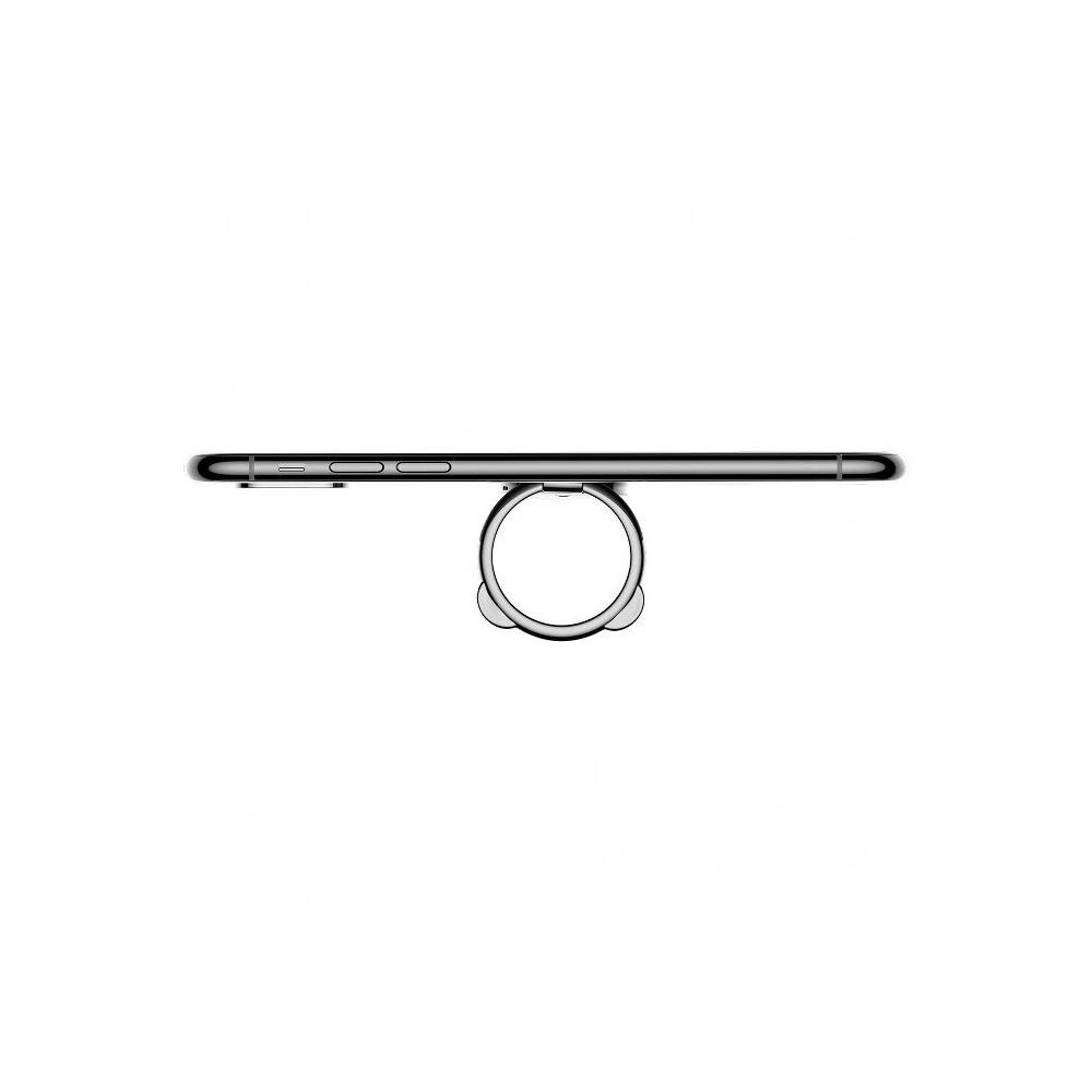 Wholesale Baseus Bear Ring Holder Black - BSU500BLK - {ean13} - Hurt