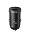 Mcdodo CC-2320 USB-A, USB-C, 30W car charger (black)