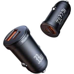 Hurtownia GSM - Autonabíječka Mcdodo CC-2320 USB-A, USB-C, 30W (černá) - MDD205 - {ean13} - Hurt