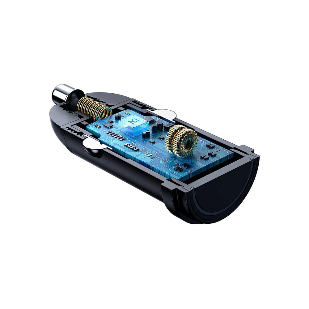Hurtownia GSM - Auto-Ladegerät Mcdodo CC-7492 USB-C, 30W + USB-C / Lightning-Kabel (schwarz) - MDD206 - {ean13} - Hurt