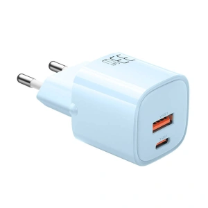 Hurtownia GSM - Síťová nabíječka Mcdodo CH-0154 USB-A, USB-C, GaN, 33W (modrá) - MDD207 - {ean13} - Hurt