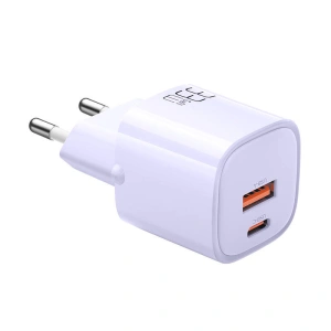 Hurtownia GSM - Síťová nabíječka Mcdodo CH-0155 USB-A, USB-C, GaN, 33W (fialová) - MDD209 - {ean13} - Hurt