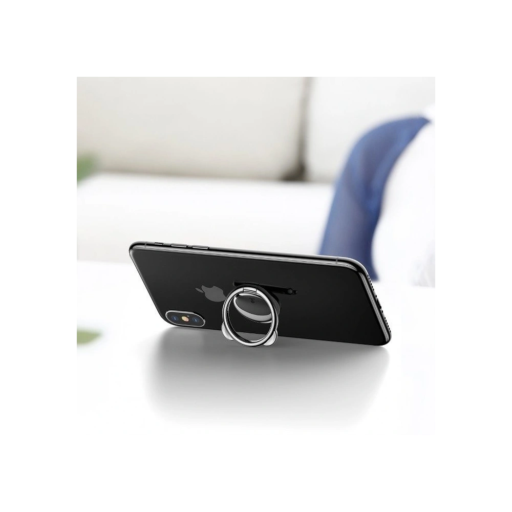 Wholesale Baseus Bear Ring Holder Black - BSU500BLK - {ean13} - Hurt
