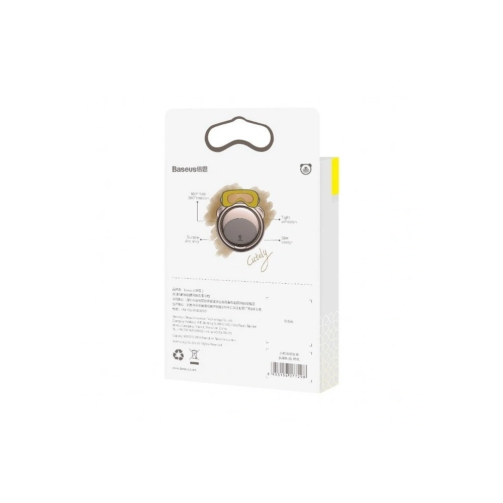 Wholesale Baseus Bear Ring Holder Brown - BSU501BR - {ean13} - Hurt