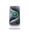 Hurtownia GSM - Ładowarka bezprzewodowa 2w1 Crong MagSpot Stand MagSafe (biały) - CRG668 - {ean13} - Hurt