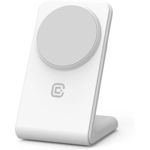 Hurtownia GSM - Vezeték nélküli töltő 2w1 Crong MagSpot Stand MagSafe (fehér) - CRG668 - {ean13} - Hurt