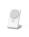 Hurtownia GSM - Ładowarka bezprzewodowa 2w1 Crong MagSpot Stand MagSafe (biały) - CRG668 - {ean13} - Hurt