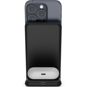 Wholesale Crong MagSpot Stand MagSafe 2-in-1 Wireless Charger (black) - CRG669 - {ean13} - Hurt