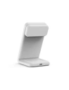 Hurtownia GSM - Ładowarka bezprzewodowa 3w1 Crong MagSpot Pivot Stand MagSafe (biały) - CRG670 - {ean13} - Hurt