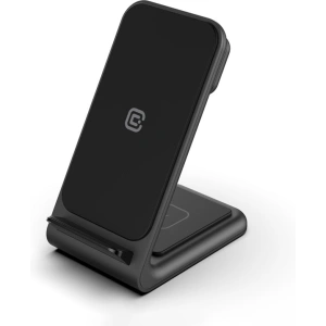 Hurtownia GSM - Vezeték nélküli töltő 3w1 Crong PowerSpot Pivot állvány (fekete) - CRG672 - {ean13} - Hurt