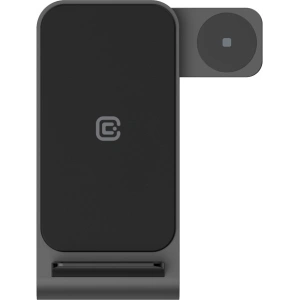 Hurtownia GSM - Vezeték nélküli töltő 3w1 Crong PowerSpot Pivot állvány (fekete) - CRG672 - {ean13} - Hurt
