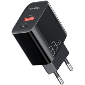 Hurtownia GSM - Nabíječka Mcdodo CH-0921 USB-A, USB-C, GaN, 33W (černá) - MDD211 - {ean13} - Hurt