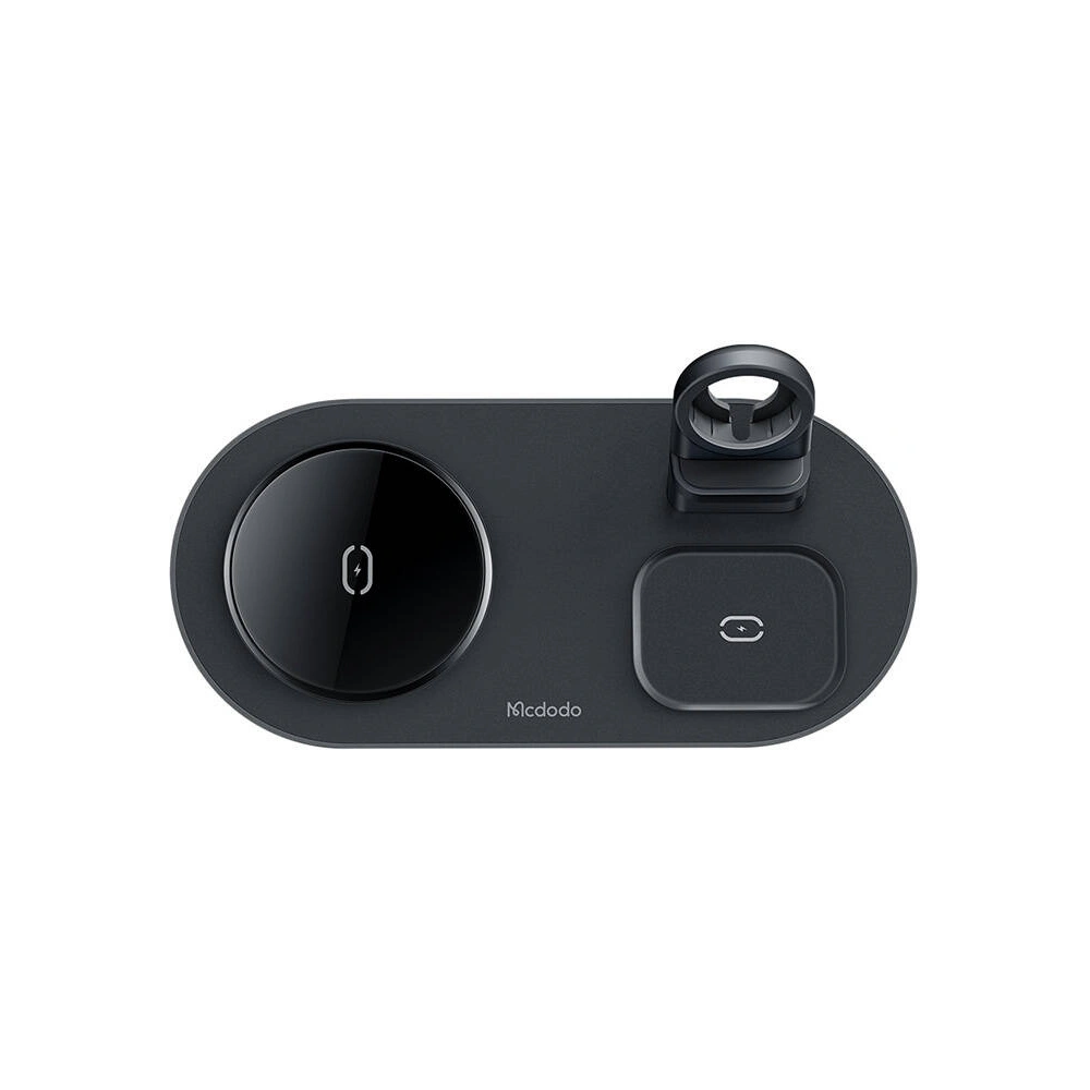 Hurtownia GSM - Vezeték nélküli töltő 3w1 Mcdodo CH-7061 3w1, 15W fekete - MDD213 - {ean13} - Hurt