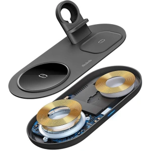 Hurtownia GSM - Încărcător wireless 3w1 Mcdodo CH-7061 3w1, 15W negru - MDD213 - {ean13} - Hurt