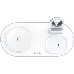 Hurtownia GSM - Încărcător wireless 3w1 Mcdodo CH-7060 3w1, 15W alb - MDD214 - {ean13} - Hurt