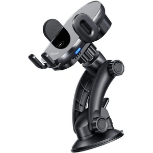 Hurtownia GSM - Urmă de mașină pentru cockpit / grila de ventilație Mcdodo CH-1600 cu încărcător inductiv de 15W (negru) - MDD215 - {ean13} - Hurt
