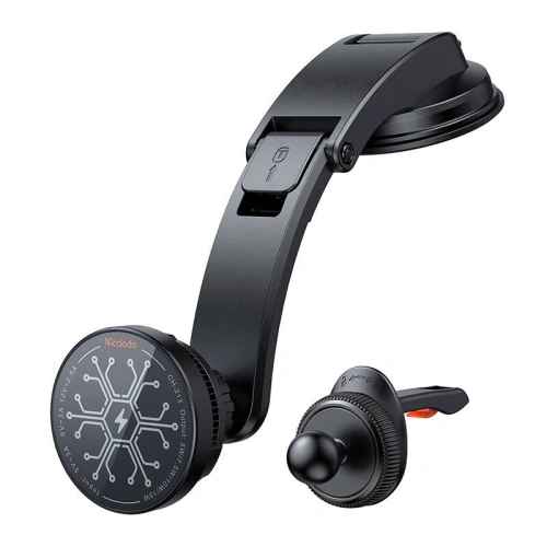 Uchwyt samochodowy na kokpit / kratkę nawiewu Mcdodo CH-2130 z ładowarką indukcyjną z wentylatorem
