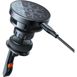 Hurtownia GSM - Urmărește auto pe bord / grilaj de ventilare Mcdodo CH-2130 cu încărcător inductiv cu ventilator - MDD217 - {ean13} - Hurt