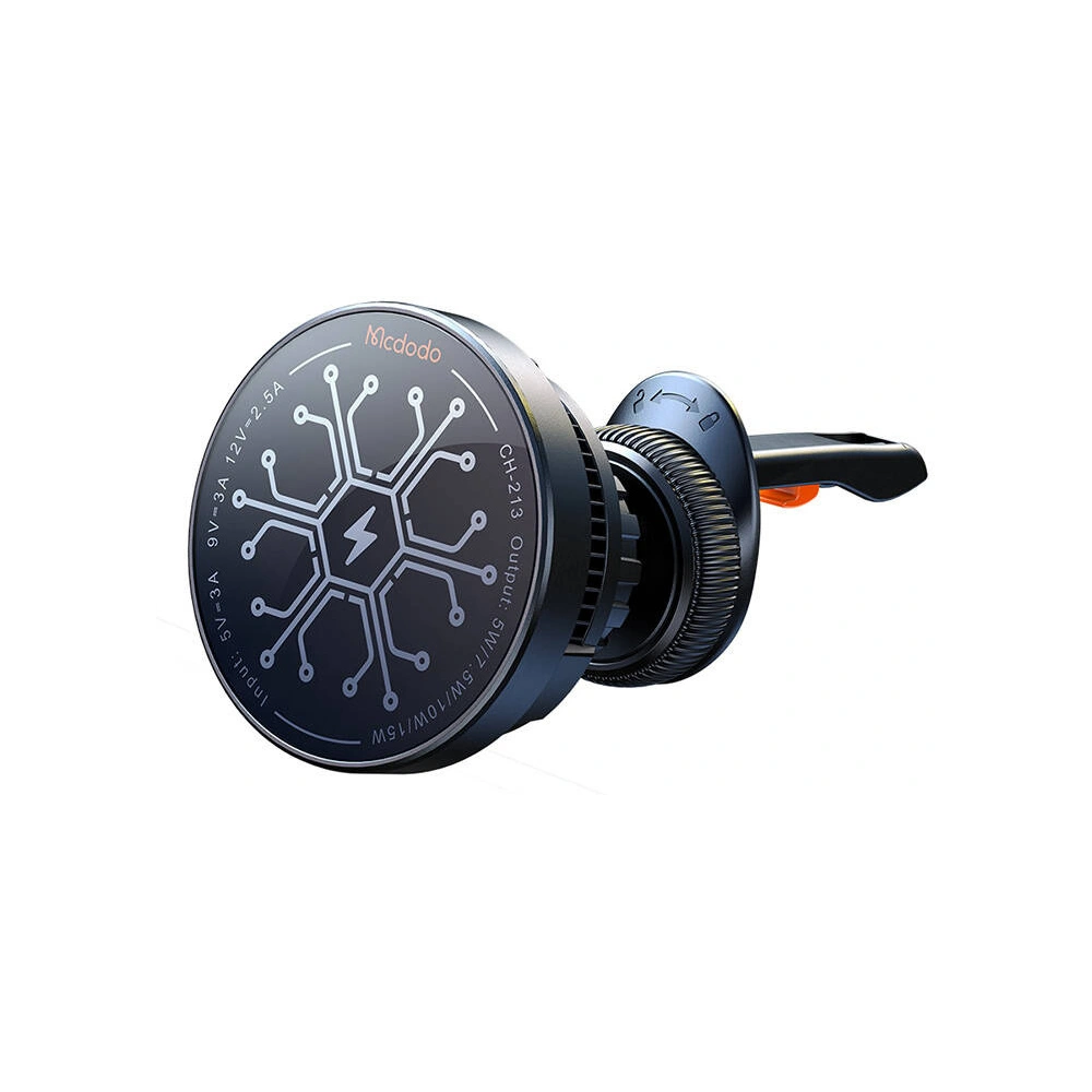 Hurtownia GSM - Upevnění automobilu na kokpit / mřížku ventilace Mcdodo CH-2130 s indukční nabíječkou a ventilátorem - MDD217 - {ean13} - Hurt