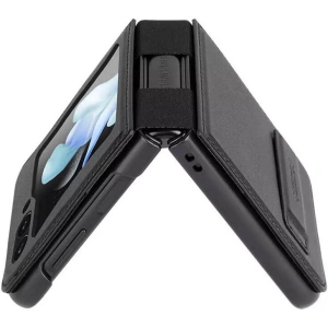 Hurtownia GSM - Etui Nillkin Qin Leather Samsung Galaxy Z Flip5 (fekete) - NLK1375 - {ean13} - Hurt
