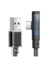 Hurtownia GSM - Winkelkabel Mcdodo CA-3423 USB-A / USB-C, 1.8m mit LED (schwarz) - MDD220 - {ean13} - Hurt