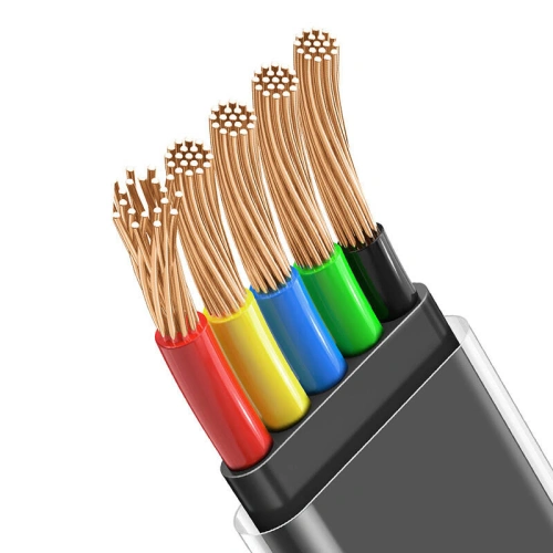 Kabel kątowy Mcdodo CA-3440 USB-C / Lightning, 1.2m z LED (czarny)