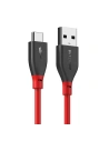 Hurtownia GSM - Kabel USB 2.0 typu C AmpCore BlitzWolf BW-TC12 1m czerwony - BLZ047RED - {ean13} - Hurt