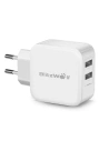 Wall Charger USB BlitzWolf BW-S2 4,8A 24W White
