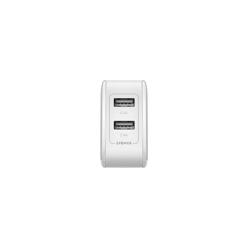 Wholesale Wall Charger USB BlitzWolf BW-S2 4,8A 24W White - BLZ048WHT - {ean13} - Hurt