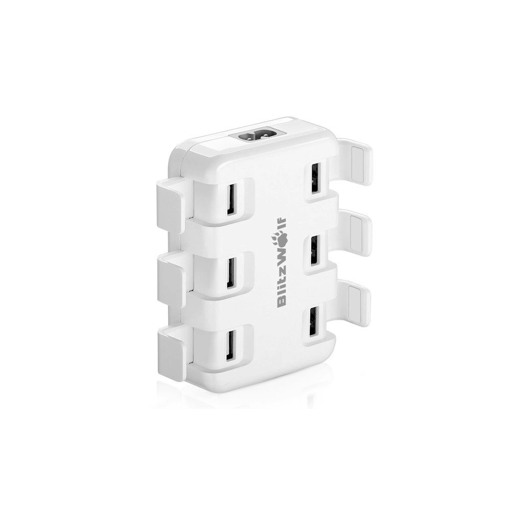 Wholesale 6-Ports Desktop Charger BlitzWolf BW-S4 50W - BLZ049 - {ean13} - Hurt
