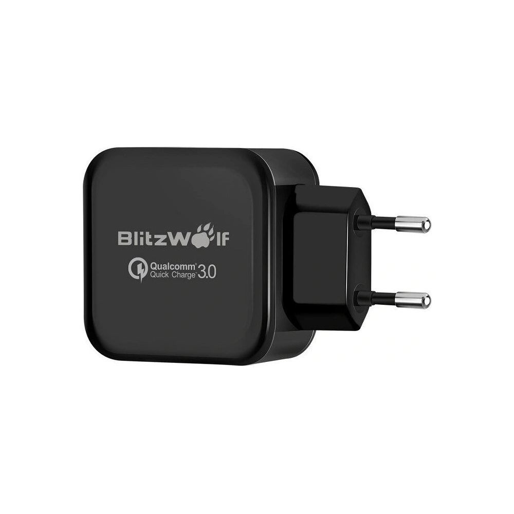 Hurtownia GSM - Încărcător de rețea USB BlitzWolf BW-S6 30W negru - BLZ050BLK - {ean13} - Hurt