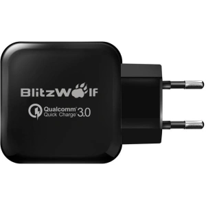 Ładowarka sieciowa USB BlitzWolf BW-S6 30W czarna