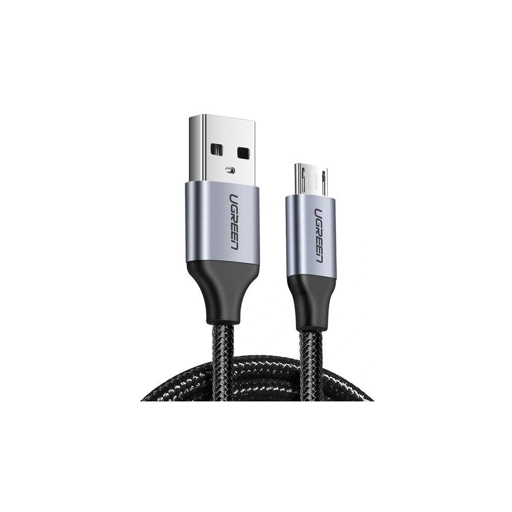 Hurtownia GSM - Kabel micro USB UGREEN QC 3.0 2.4A 0.25m (czarny) - UGR047BLK - {ean13} - Hurt