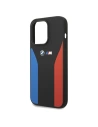 Hurtownia GSM - Etui BMW BMHCP15X22SCSK Apple iPhone 15 Pro Max Szilikon Kék&Piros Csíkos M Kollekció fekete/black - BMW574 - {ean13} - Hurt