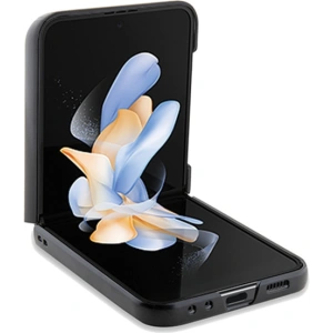 Wholesale BMW BMHCZF5SLLBK Samsung Galaxy Z Flip5 Leather Hot Stamp black - BMW575 - {ean13} - Hurt