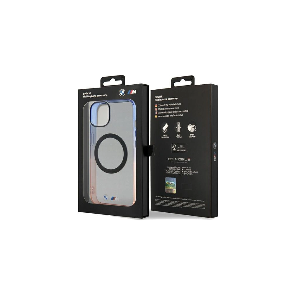 Hurtownia GSM - Etui BMW BMHMP15SHTGE Apple iPhone 15 / 14 hardcase Gradient Bumper MagSafe šedý/grey - BMW577 - {ean13} - Hurt