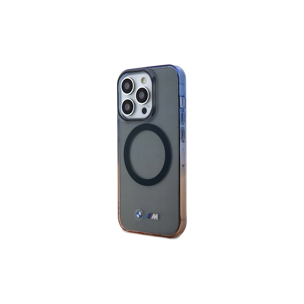 Hurtownia GSM - Etui BMW BMHMP15XHTGE Apple iPhone 15 Pro Max keménytok Gradient Bumper MagSafe szürke/grey - BMW578 - {ean13} - Hurt