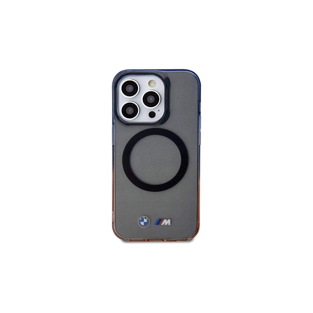 Hurtownia GSM - Case BMW BMHMP15XHTGE Apple iPhone 15 Pro Max Hardcase Gradient Bumper MagSafe grau/grey - BMW578 - {ean13} - Hurt