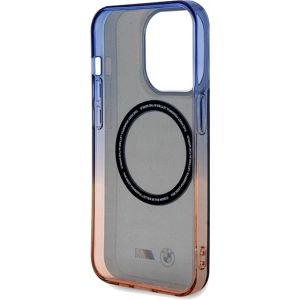 Hurtownia GSM - Case BMW BMHMP15XHTGE Apple iPhone 15 Pro Max Hardcase Gradient Bumper MagSafe grau/grey - BMW578 - {ean13} - Hurt