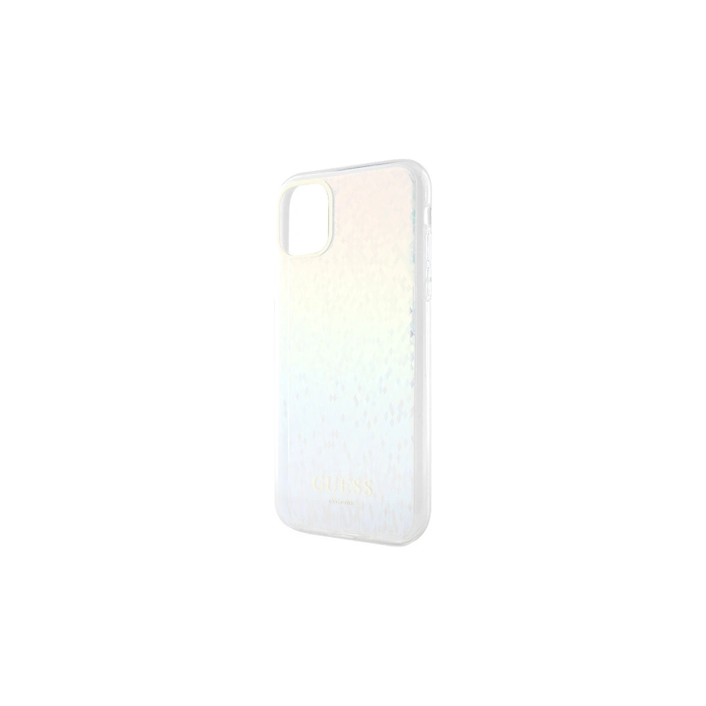Hurtownia GSM - Etui Guess GUHCN61HDECMI Apple iPhone XR / 11 kemény tok IML Faceted Mirror Disco Iridescent színes - GUE3052 - {ean13} - Hurt