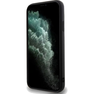Case Guess GUHCN61PMSDGSK Apple iPhone XR / 11 Hartschale Disco Metal Script schwarz/black
