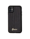 Wholesale Guess GUHCN61PSFDGSK Apple iPhone XR / 11 hardcase Sequin Script Metal black - GUE3054 - {ean13} - Hurt
