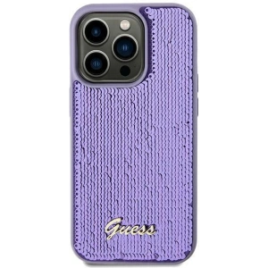 Hurtownia GSM - Etui Guess GUHCN61PSFDGSU Apple iPhone XR / 11 hardcase Sequin Script Metal mov/purple - GUE3055 - {ean13} - Hurt