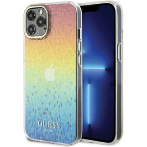Hurtownia GSM - Etui Guess GUHCP12MHDECMI Apple iPhone 12 / 12 Pro hardcase IML Faceted Mirror Disco Iridescent vícebarevný - GUE3056 - {ean13} - Hurt