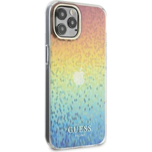 Hurtownia GSM - Etui Guess GUHCP12MHDECMI Apple iPhone 12 / 12 Pro hardcase IML Faceted Mirror Disco Iridescent vícebarevný - GUE3056 - {ean13} - Hurt