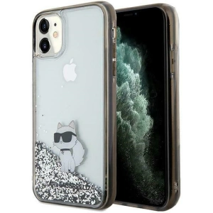 Hurtownia GSM - Etui Karl Lagerfeld KLHCN61LKCNSK Apple iPhone XR / 11 hardcase Liquid Glitter Choupette transparent - KLD1828 - {ean13} - Hurt