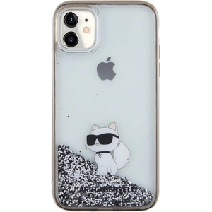 Wholesale Karl Lagerfeld KLHCN61LKCNSK Apple iPhone XR / 11 hardcase Liquid Glitter Choupette transparent - KLD1828 - {ean13} - Hurt
